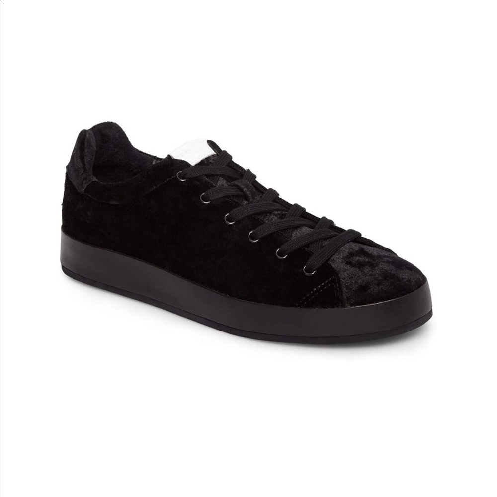 Rag and Bone RB1 Low Top Sneaker - Crushed Velvet